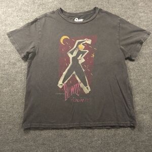 Retro David‎ Bowie Serious Moonlight Tour/ Let’s Dance Lyric Lucky Brand Size L